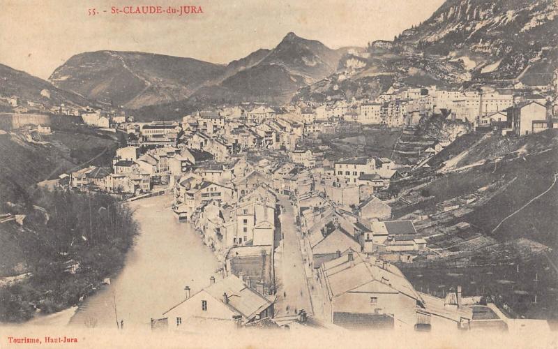 Carte postale ancienne Saint Claude Du Jura à Saint-Claude