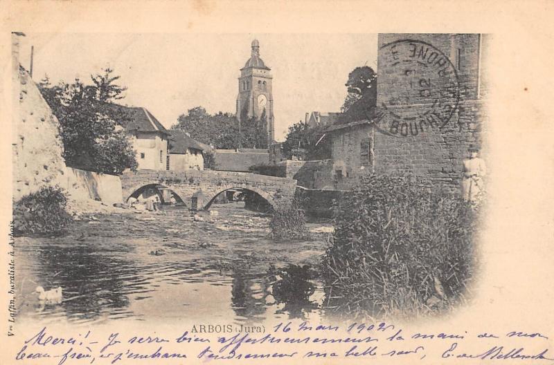 Carte postale ancienne Arbois à Arbois