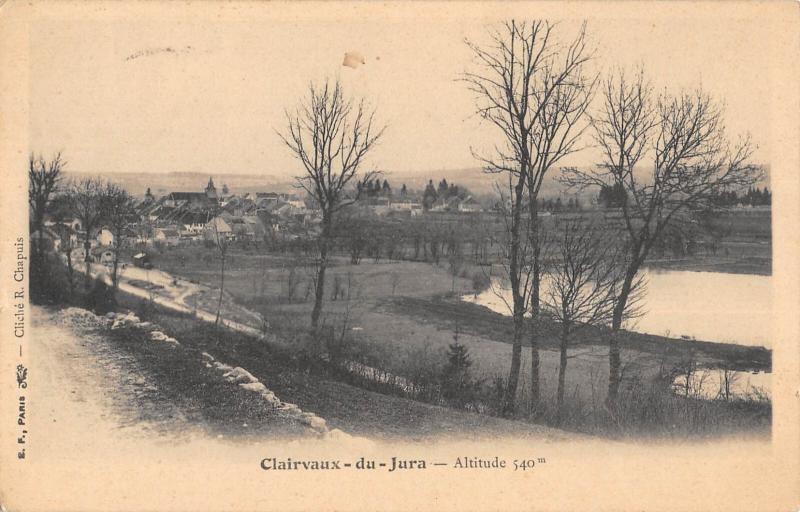 Carte postale ancienne Clairvaux Du Jura