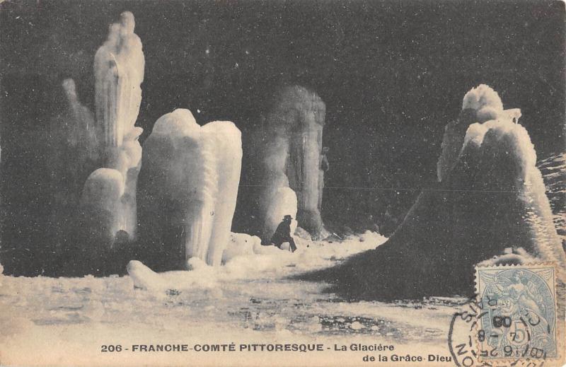 Carte postale ancienne Franche Comte Pittoresque - La Glaciere De La Grace Dieu