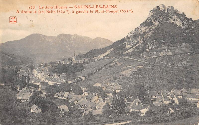 Carte postale ancienne Salin Les Bains