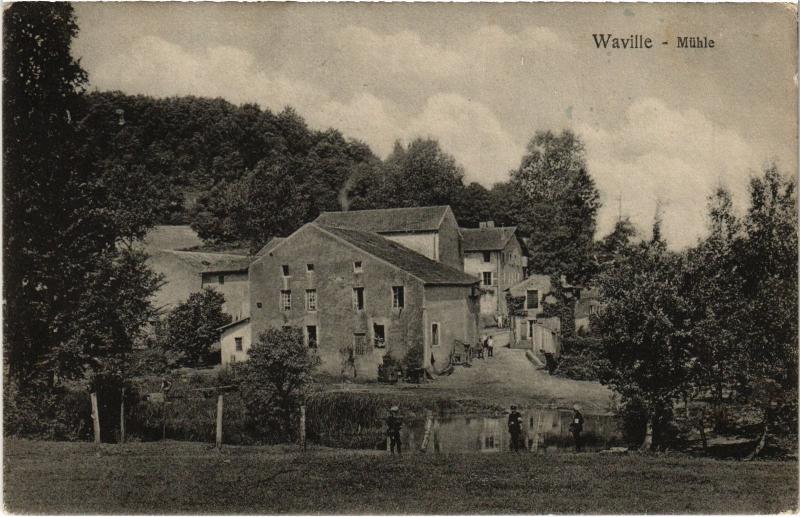 Carte postale ancienne Waville Muhle à Waville