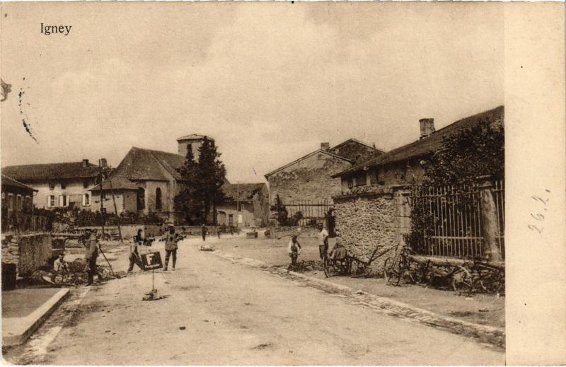 Carte postale ancienne Igney à Igney