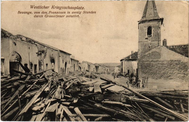 Carte postale ancienne Westlicher Kriegsschauplatz