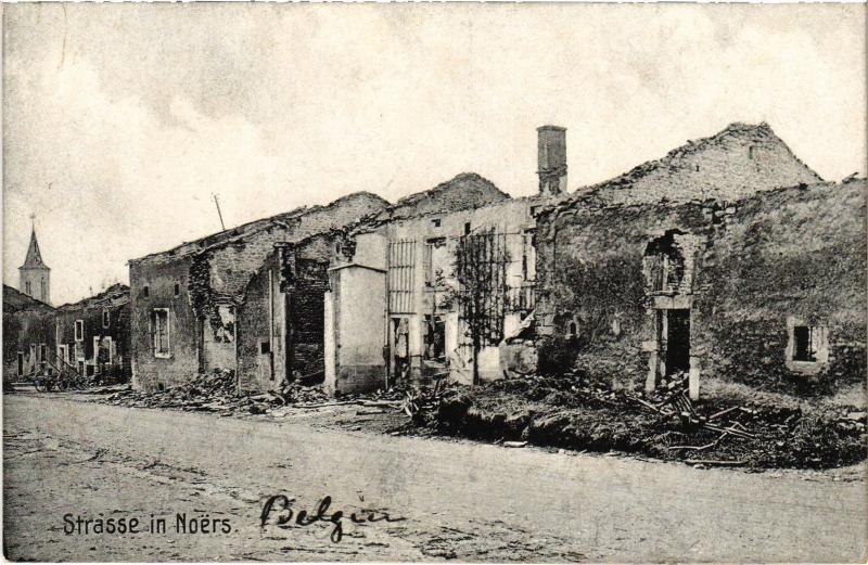 Carte postale ancienne Noers Strassenbild