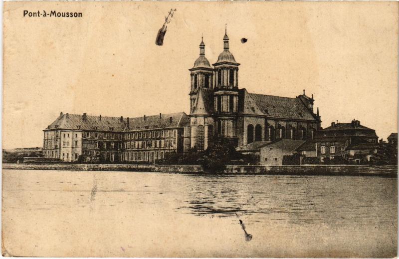 Carte postale ancienne Pont a Mousson à Mousson