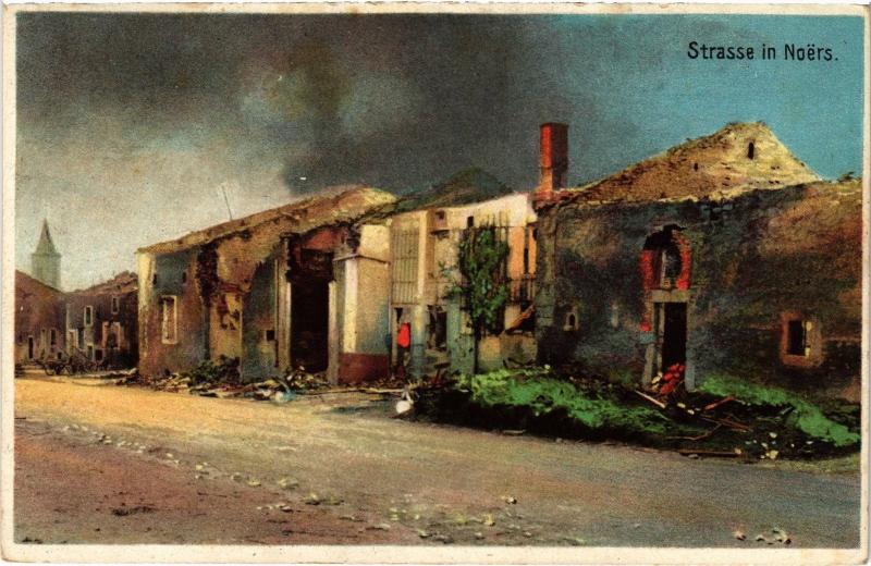 Carte postale ancienne Noers Strassenbild