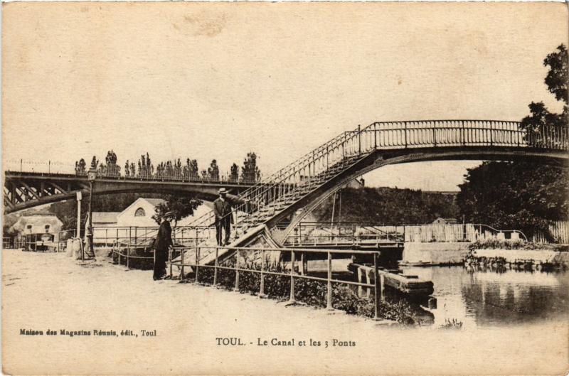 Carte postale ancienne Toul le Canal
