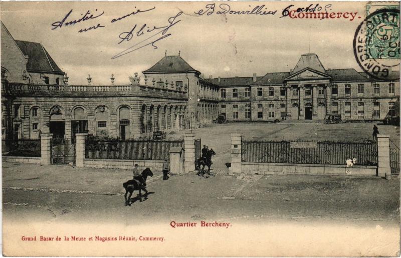 Carte postale ancienne Commercy Quartier Bercheny