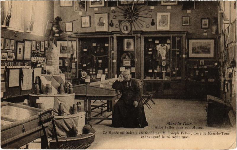 Carte postale ancienne Mars la Tour Musee Militaire à Mars-la-Tour