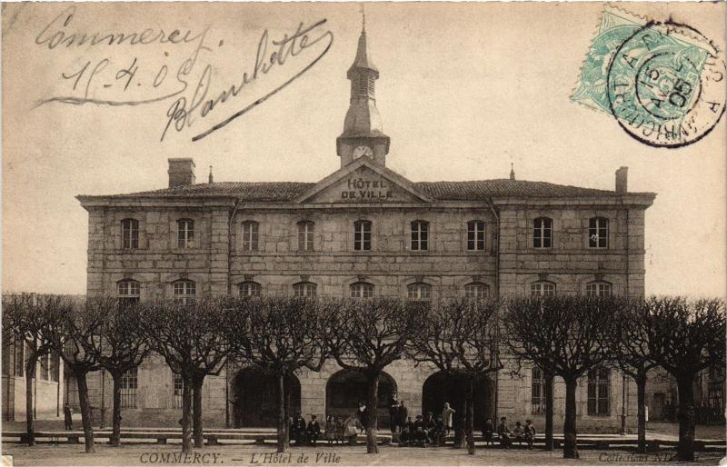 Carte postale ancienne Commercy Hotel de Ville