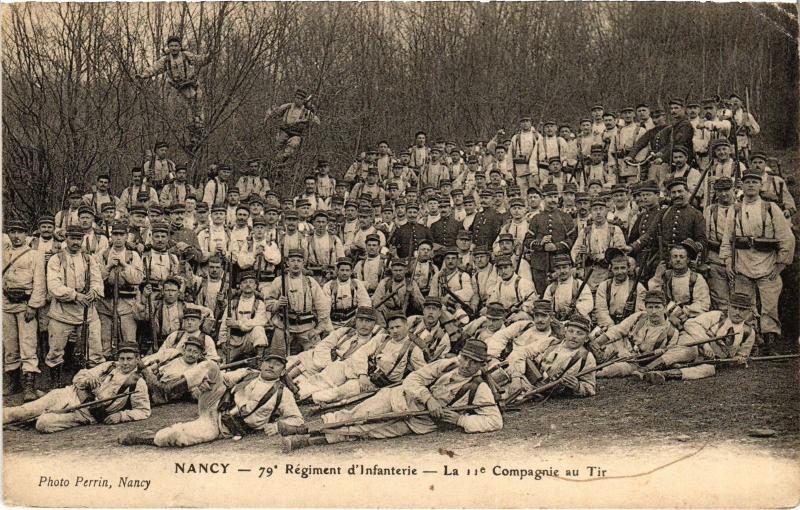 Carte postale ancienne Nancy 79e Regiment d'Infanterie à Nancy