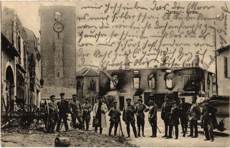 Carte postale ancienne Jarny Kirche à Jarny