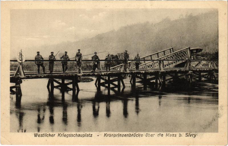 Carte postale ancienne Kronprinzenbrucke