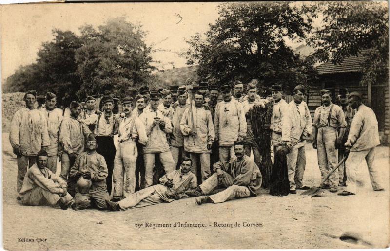Carte postale ancienne 79e Regiment d'Infanterie