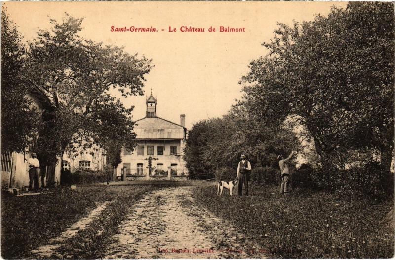 Carte postale ancienne St Germain Chateua de Balmont