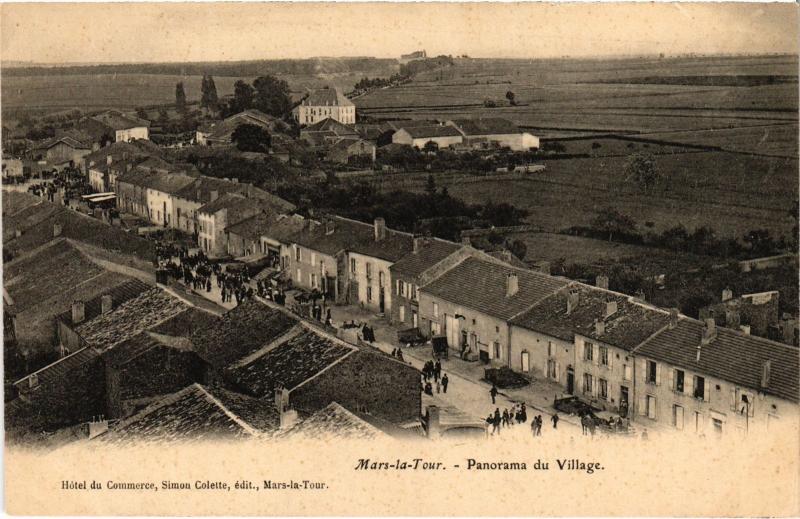 Carte postale ancienne Mars la Tour panorama à Mars-la-Tour