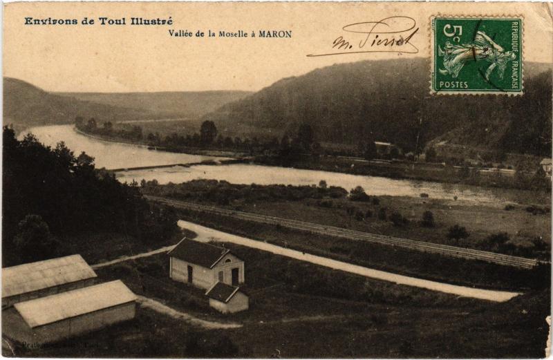 Carte postale ancienne Maron vallee de la Moselle à Maron