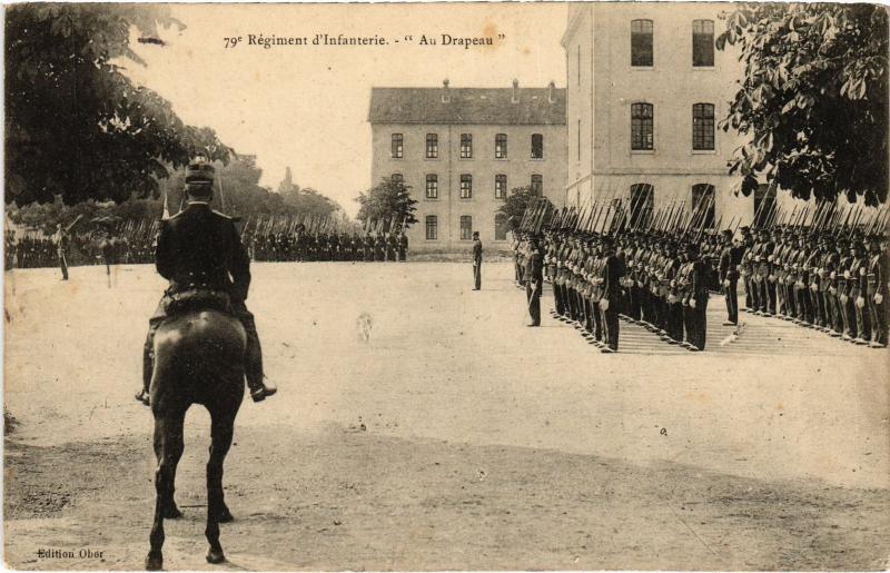 Carte postale ancienne 79e Regiment d'Infanterie