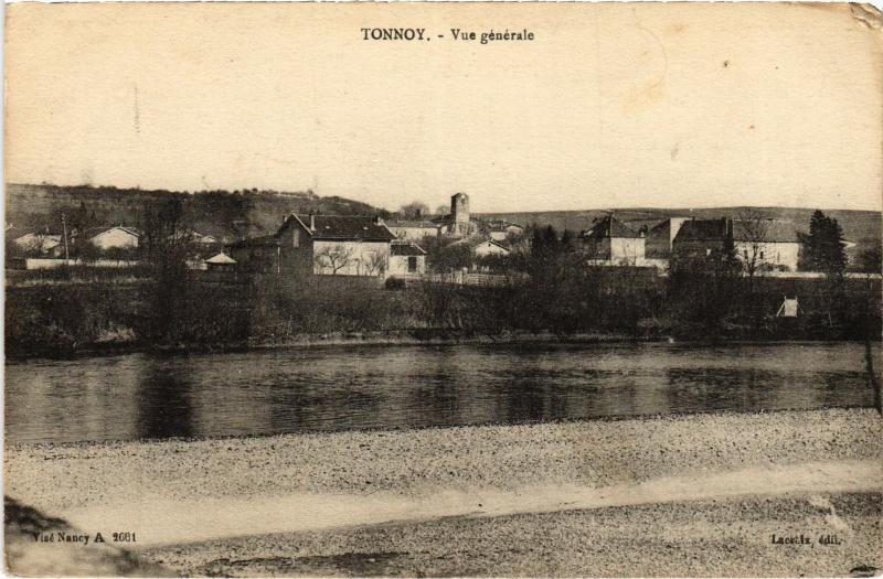 Carte postale ancienne Tonnoy vue generale à Tonnoy