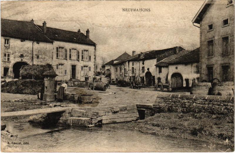 Carte postale ancienne Neufmaisons à Neufmaisons