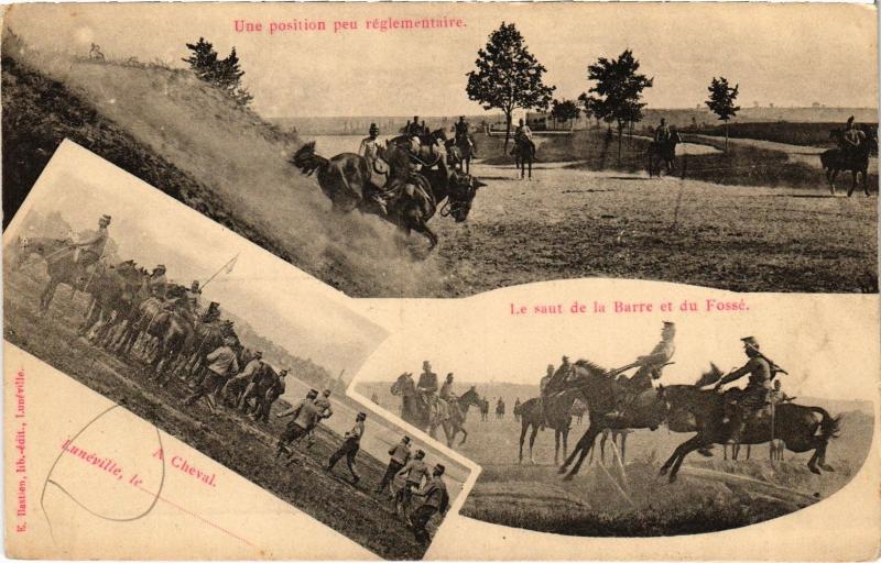 Carte postale ancienne Luneville souvenir