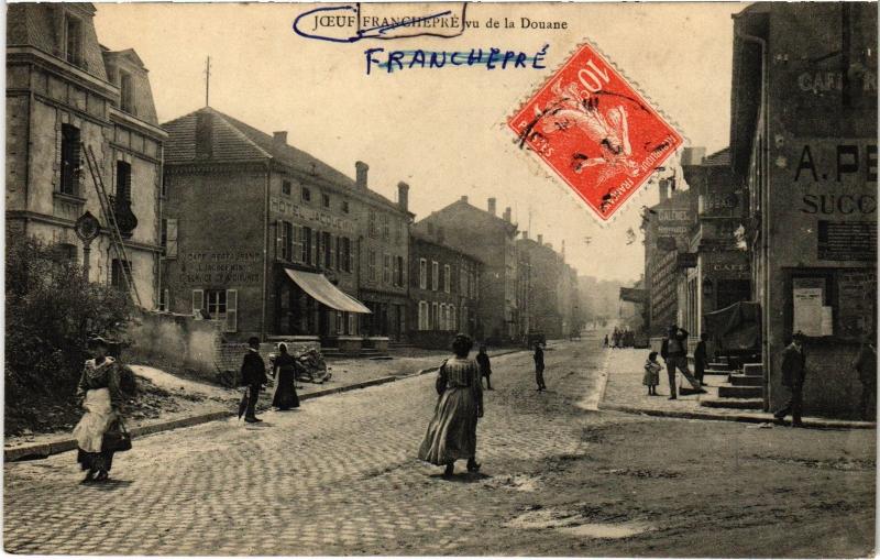 Carte postale ancienne Joeuf vu de la Douane à Joeuf