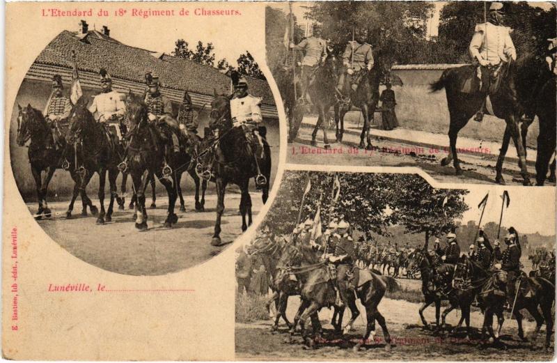 Carte postale ancienne Luneville souvenir