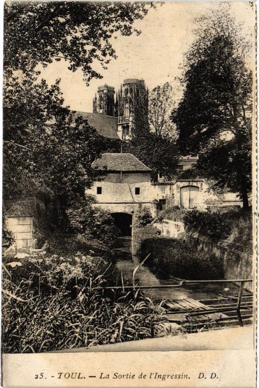 Carte postale ancienne Toul Sortie de l'Ingressin