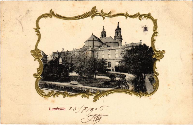 Carte postale ancienne Luneville souvenir