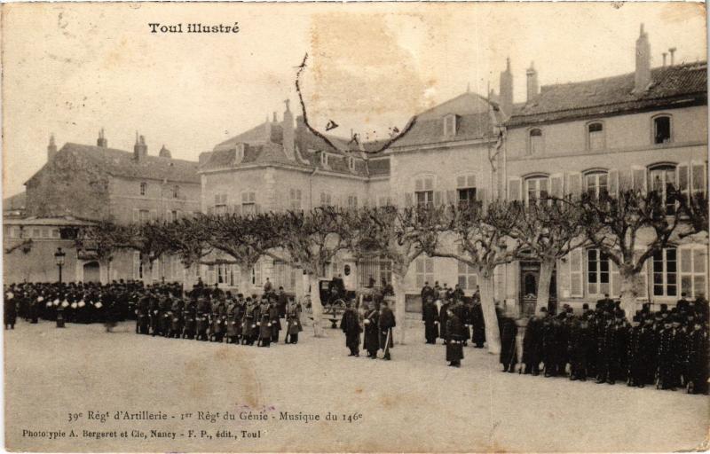 Carte postale ancienne Toul Musique du 146e