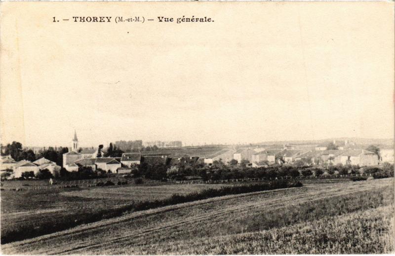 Carte postale ancienne Thorey vue generale
