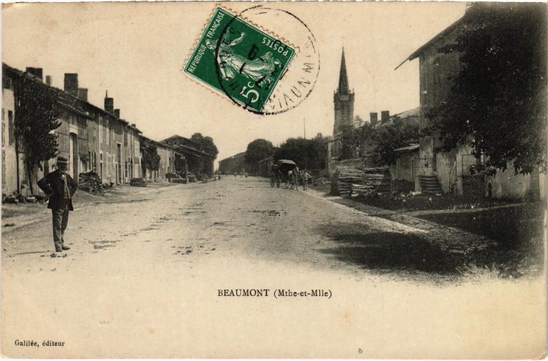 Carte postale ancienne Beamont