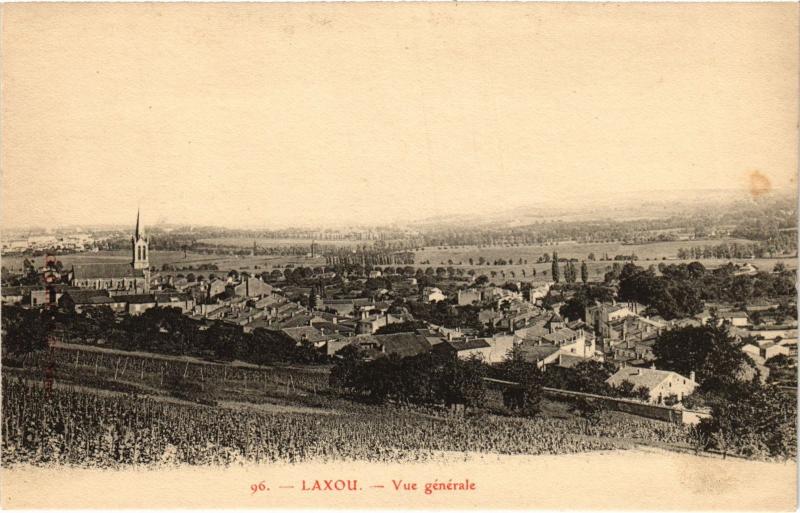 Carte postale ancienne Laxou vue generale à Laxou