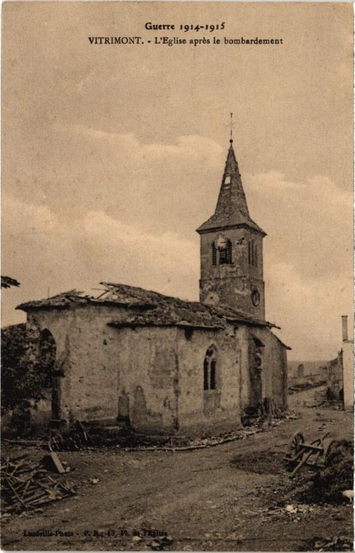 Carte postale ancienne Vitrimont Eglise à Vitrimont