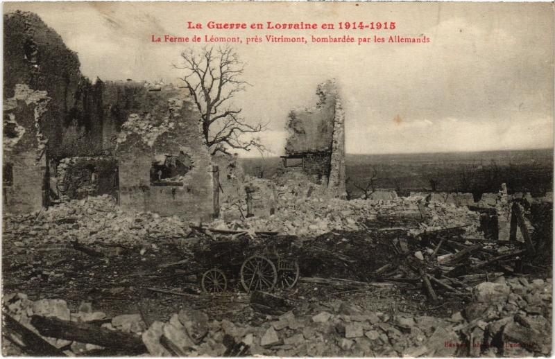 Carte postale ancienne Leomont la ferme