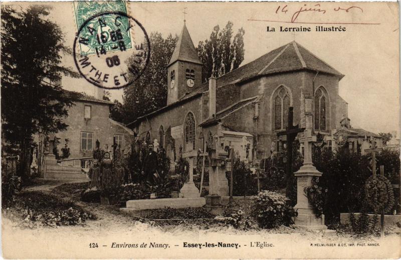 Carte postale ancienne Essey Eglise