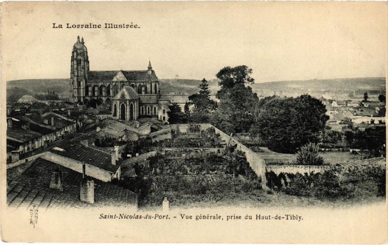 Carte postale ancienne St Nicolas du Port vue generale