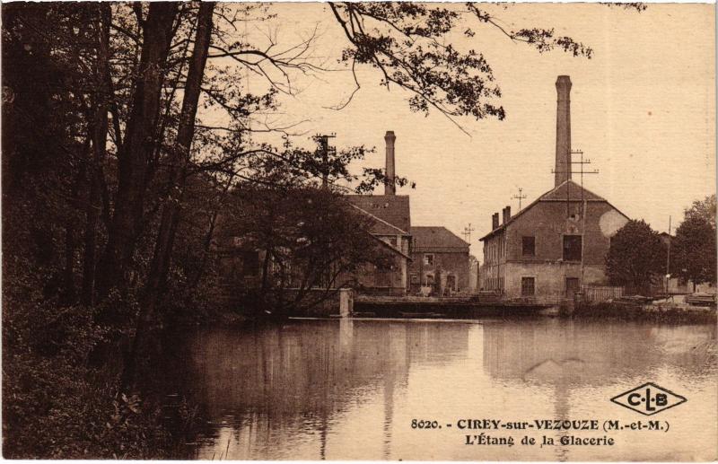 Carte postale ancienne Cirey Etang de la Glacerie