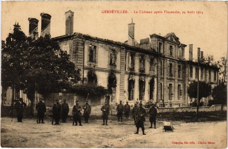 Carte postale ancienne Gerberville le chateau