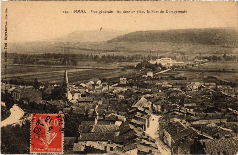 Carte postale ancienne Foug vue generale