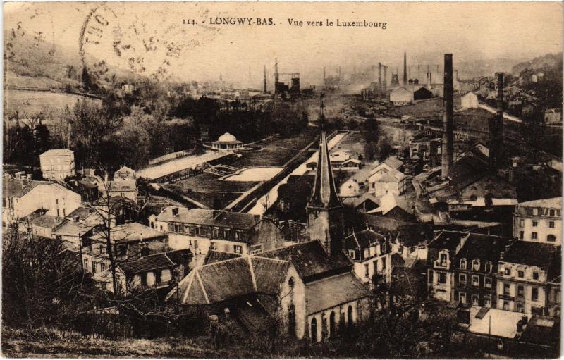 Carte postale ancienne Longwy à Longwy