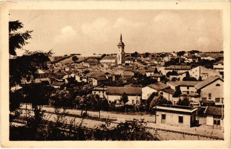 Carte postale ancienne Thiaucourt vue generale