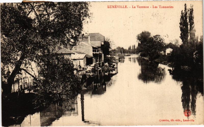 Carte postale ancienne Luneville la Vezouze