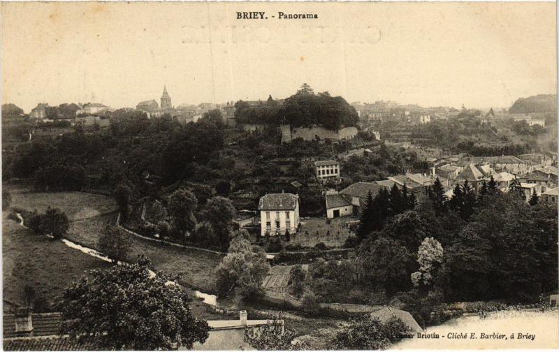 Carte postale ancienne Briey panorama