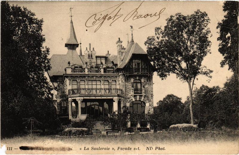 Carte postale ancienne La Sauleraie