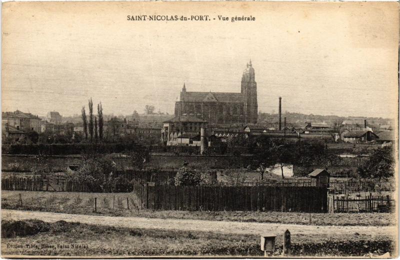 Carte postale ancienne St Nicolas du Port vue generale