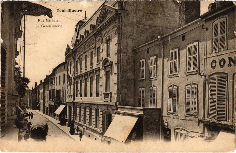 Carte postale ancienne Toul Rue Michatel