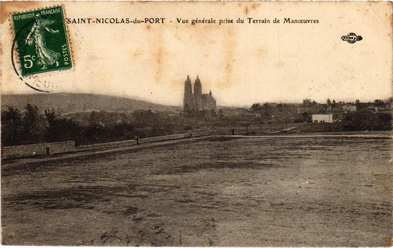 Carte postale ancienne St Nicolas du Port vue generale