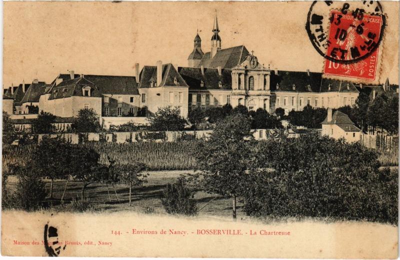 Carte postale ancienne Bosserville la Chartreuse